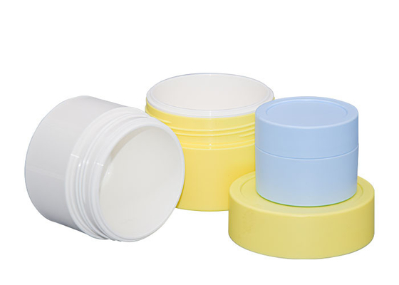 50g 200g Double Layer PP Cream Jar PCR Replaceable Packaging