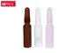 1.5ml Capacity Mini Cosmetic Containers Plastic Skin Ampoules Shatter Resistant