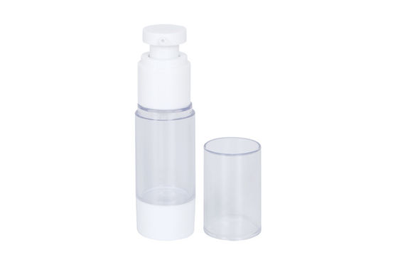 Transparent Airless Bottle AS 15ml 30ml 50ml 80ml 100ml Personal Care Packaging UKA30