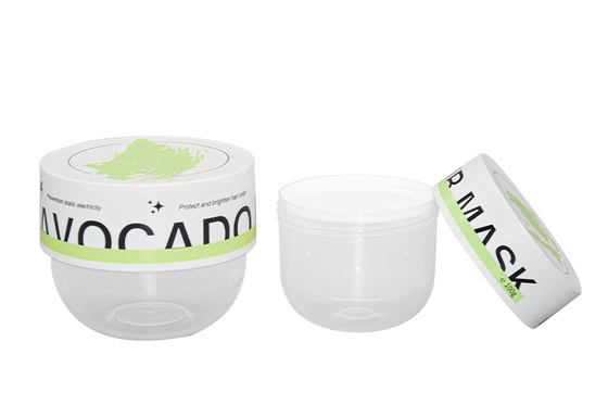 Hair Mask Packaging Cosmetic Cream Jars 100g 240g 3.3oz 8oz Pp Round