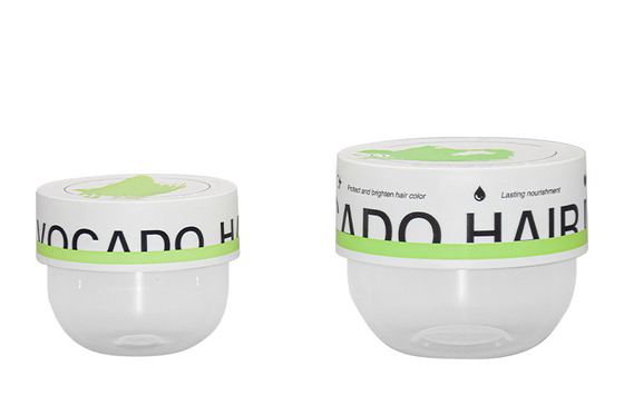 Hair Mask Packaging Cosmetic Cream Jars 100g 240g 3.3oz 8oz Pp Round