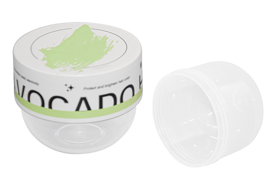 Hair Mask Packaging Cosmetic Cream Jars 100g 240g 3.3oz 8oz Pp Round