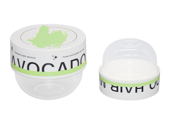 Hair Mask Packaging Cosmetic Cream Jars 100g 240g 3.3oz 8oz Pp Round