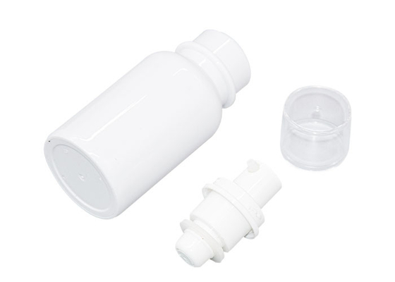 Cosmeceutical 30ml 50ml Empty AS Plastic Airless Pump Bottle For Skin Care Packaging