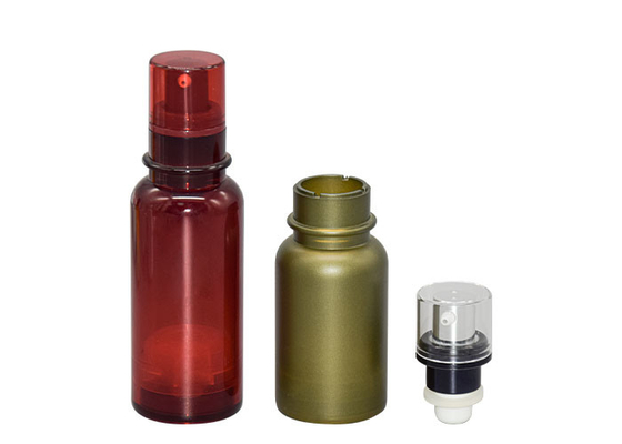 Cosmeceutical 30ml 50ml Empty AS Plastic Airless Pump Bottle For Skin Care Packaging