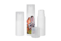 150ml / 200ml / 250ml Customized Color and logo PP Airless Bottle Cosmetic Packaging Container UKA21