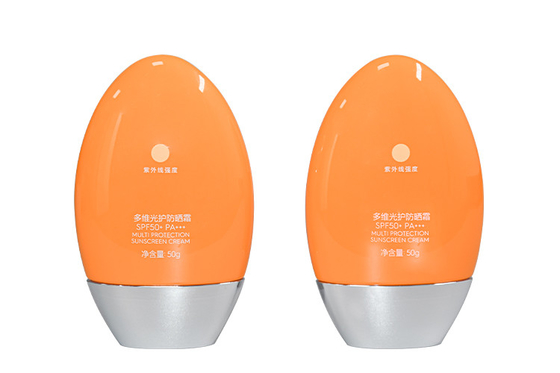 50ml Orange Hand Cream Lotion Bottle Sunscreen Bottle UKL33E