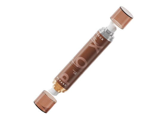 Double-Head Detachable Airless Bottle 15ml+30ml For Base Makeup Liquid Foundation Morning C Evening A Essence