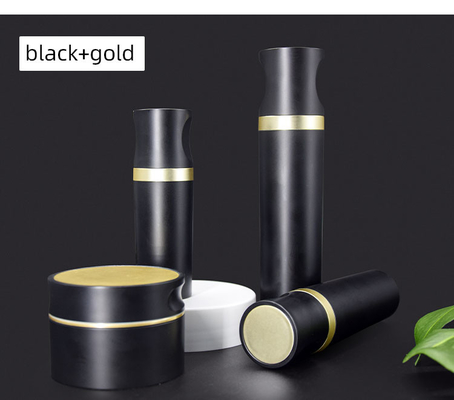 Magnetic Over Cap Pp Airless Bottle For Cosmetic Packaging
