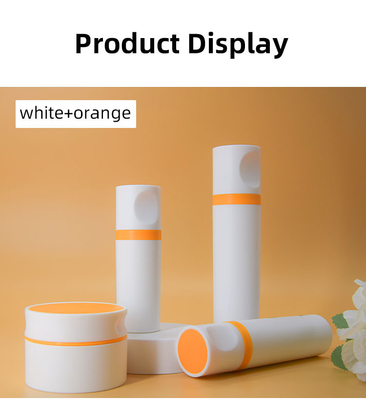 Magnetic Over Cap Pp Airless Bottle For Cosmetic Packaging