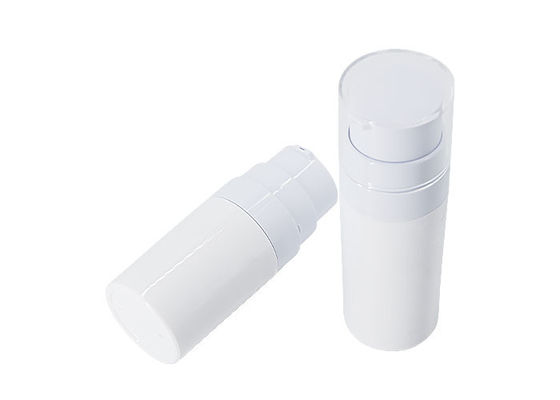 Acrylic Airless Bottle Refillable Screen Printing 30ml And 50ml