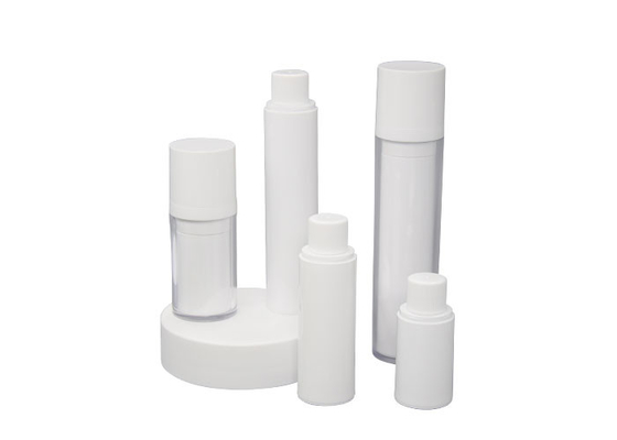 15ml 30ml 50ml Airless Bottle Refillable System Round Shape