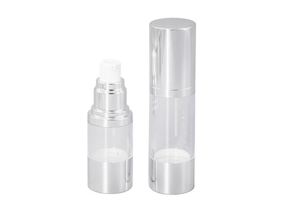 AS Aluminum Airless Pump Bottles 15ml 30ml 50ml 80ml 100ml 120ml